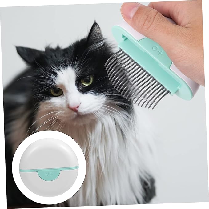 Toyvian Cat Stripping Tool Cat Grooming Comb for Matted Fur Cleaning Tool Massage Brush