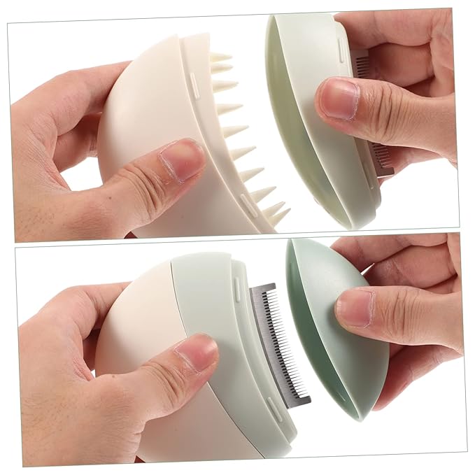 Milisten Comb Grooming Brush for Cats and Dogs Dematting Tool for Easy Shedding Control Lightweight and Portable Design for Daily Use