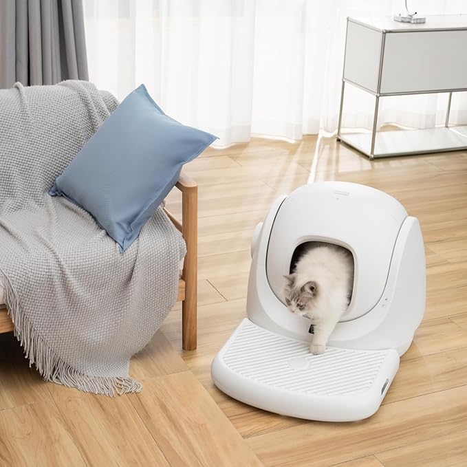 CATLINK Ramp for Scooper-SE, Not Suitable for Scooper Young & Prox & Ultra, White
