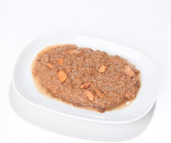 almo nature Classic Wet Cat Food, Tuna Recipe with Salmon in Gravy, Grain Free, GMO Free, No Artificial Colors and Flavors, 2.47oz Pack of 12