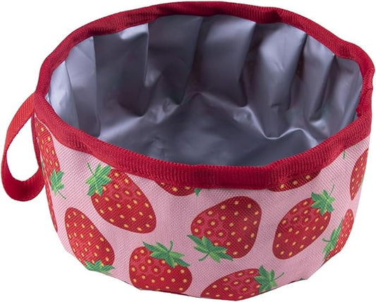 Pet Bowl Food Bowls Dogs Oxford Foldable Treat Dry Food Water Camping Feeding Watering Supplies Oxford Fabric Dog Lightweight Travel Outdoor Feeding