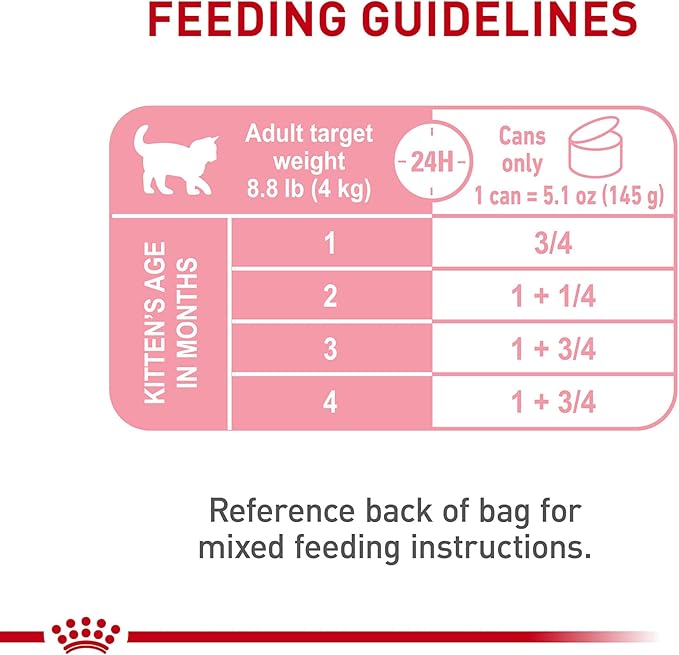 Royal Canin Feline Health Nutrition Mother & Babycat Queen Ultra Soft Mousse in Sauce Cat Food, 5.1 oz (Pack of 24)