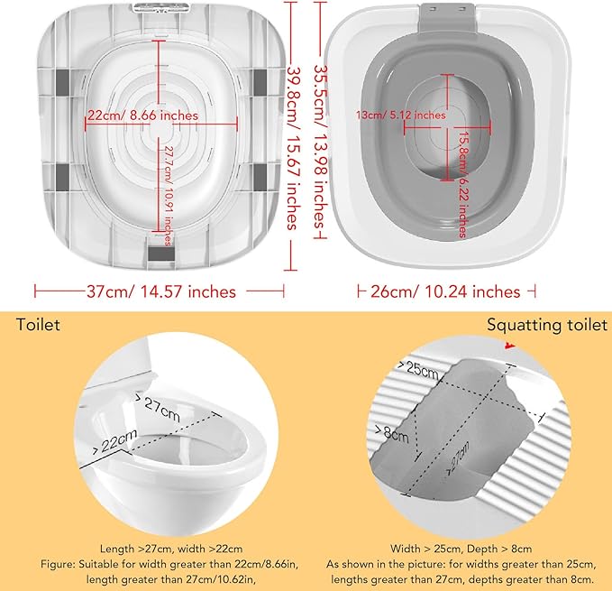 Cat Toilet Training Kit, Detachable Design for Easy Cleaning Reusable Removable Pet Toilet Trainer Seat Universal Reusable Environmentally Friendly Cat Toilets Trainer for Pet (Grey)