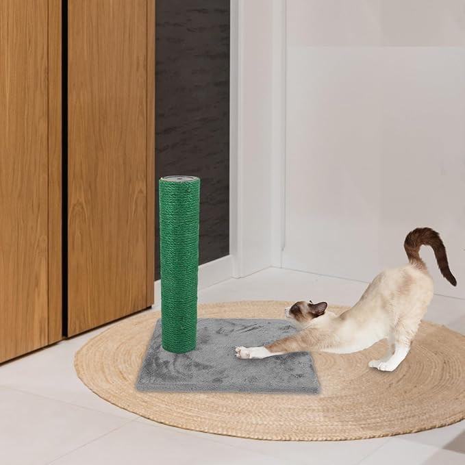 BESPORTBLE Cat Scratching Post Replacement Hemp Rope Sturdy 40cm X 8cm Indoor Kitten Scratch Pole for Cat Climbing Tower