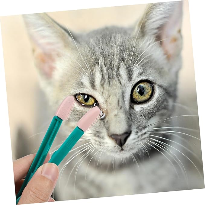 Supple Kitten Comb Cat Grooming Brush Cleaning Brush for Cat Tear Stains