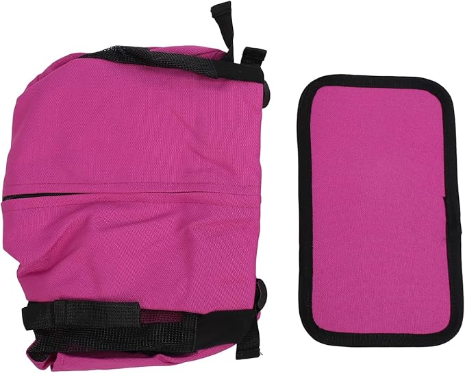 Zerodis Pet Carrier Backpack Front Back with Ventilated Mesh Hands Free for Travel Outdoor Hiking Cycling Cat Dog Supplies (Purple)