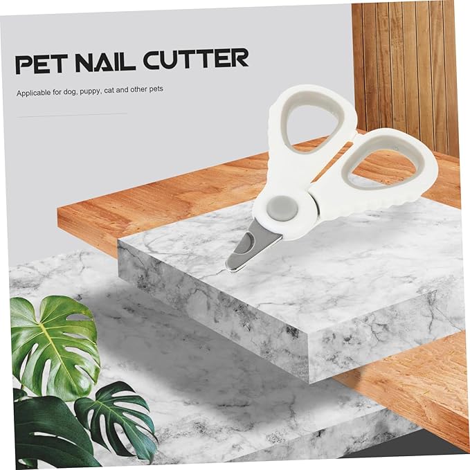 VOSAREA Pet Nail Clipper Safe Handle Cat Claw Cutter for Pets Durable Design Essential Grooming Tool for Dogs and Cats