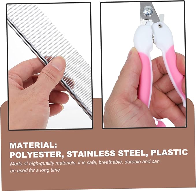 Milisten 1set Pet Grooming Hammock for Dogs and Cats Nail Trimming Helper Breathable Ergonomic Design Random Accessories Easy to Use and Wash