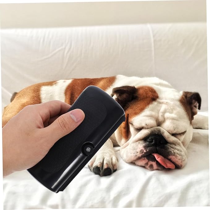 Balacoo 2pcs Pet Hair Removal Brush for Dogs Cat Grooming Deshedding Comb Thinning Dematting Gentle Horsehair Saw Comb