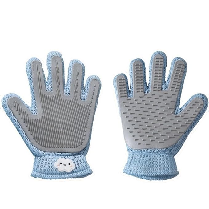 Pet hair removal gloves for cats and dogs, universal massage, bathing, and soaking integrated, front side grooming for cats, back side hair removal