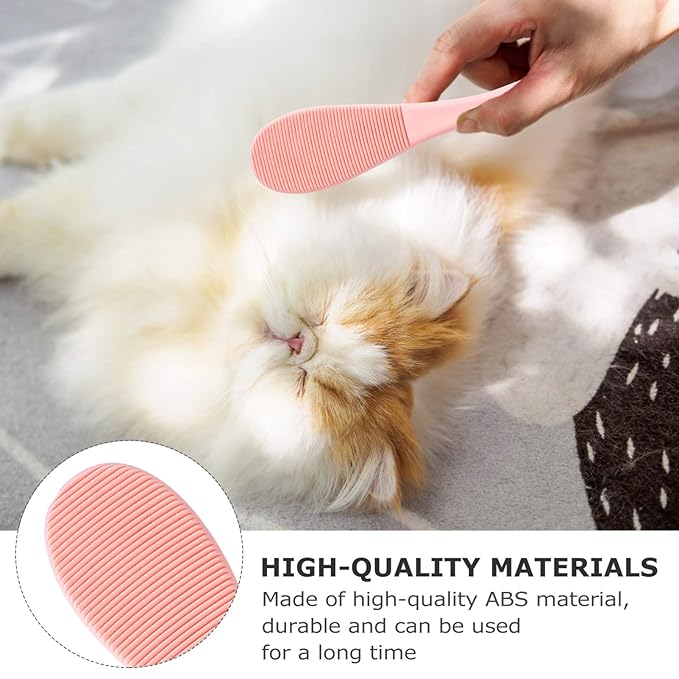 KESYOO 2Pcs Cat Tongue Combs Cat Grooming Massage Brush Dual Sided Slicker Brush for Shedding Control for Cats Head Neck and Care