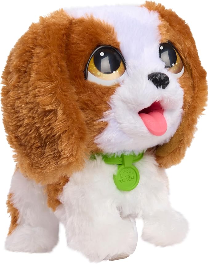 furReal Poop-a-Lots Cavalier King Charles Spaniel, Interactive Toy, for Boys and Girls, Ages 4 and Up, Kids Toys for Ages 4 Up by Just Play