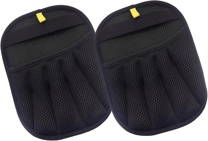 Pet Hair Remover Gloves, 2026 Upgraded 5-Finger Pets Hair Removal Gloves for Cats & Dogs, Reusable Electrostatic Magic Brush for Carpet, Couch, Car Seat, Clothing, Dog Grooming Supplies (Black-2PCS)