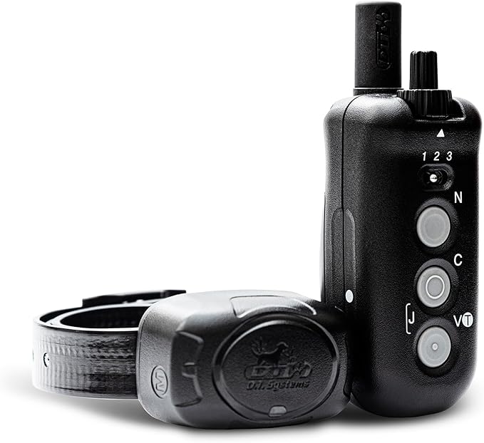 DT SYSTEMS DD700 D.O.G. Director 700 Waterproof Remote Dog Training E-Collar, 700-Yard Range, 10 Stimulation Levels, Vibration Assist & Beeping Tone