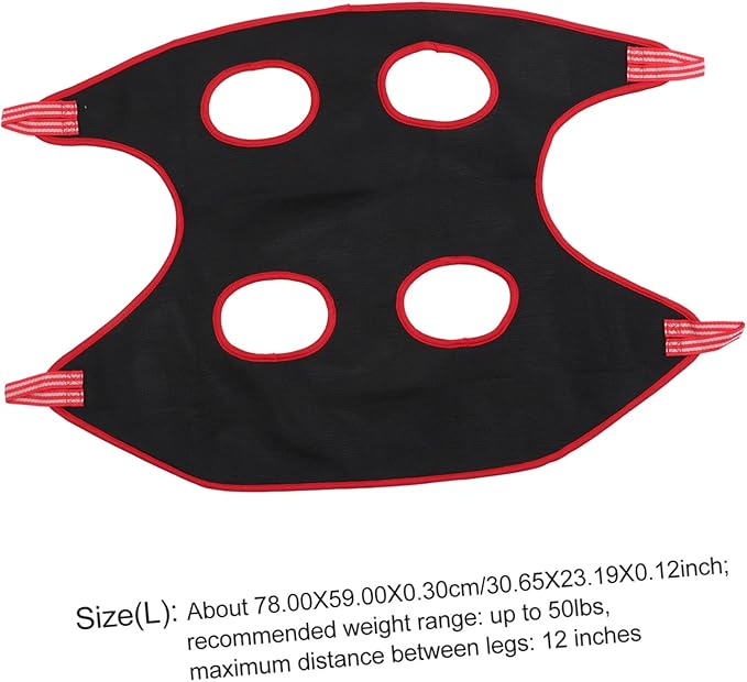 BESPORTBLE Nail Trimming Hammock for Pets Hanging Harness -Move Pet Shop Use Easy to Use Random