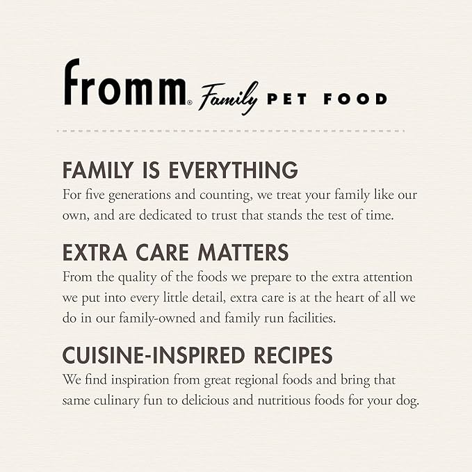 Fromm Frommbo Gumbo Hearty Stew with Pork Sausage Dog Food - Premium Wet Dog Food - Pork Recipe - Case of (12) 12.5 oz Cans