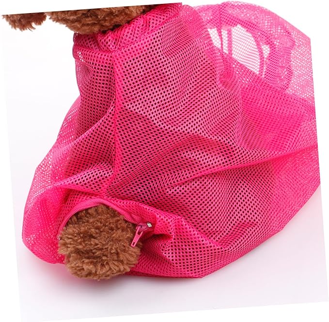 Multifunctional Cat Grooming Bag PET Bathing Bag for Washing Nail Trimming and Feeding Sturdy and Easy to Use in Color Options