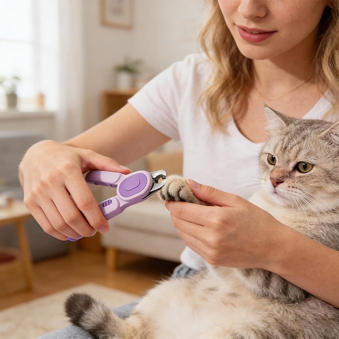 Puppy Nail Clippers | Heavy-Duty Animals Toenail Tool - Nail Clippers for Small Dogs - for Medium Large Breeds Puppy Kitten Animals Home Bathroom Shelter