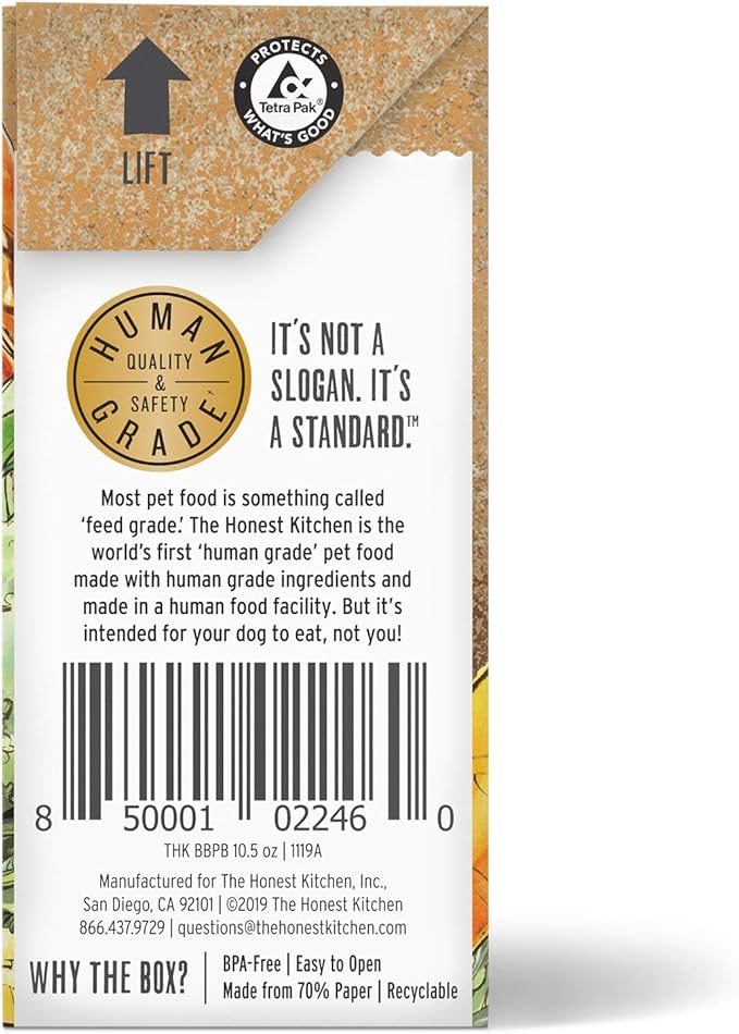 The Honest Kitchen Human Grade Wet Dog Food (Pack of 6)