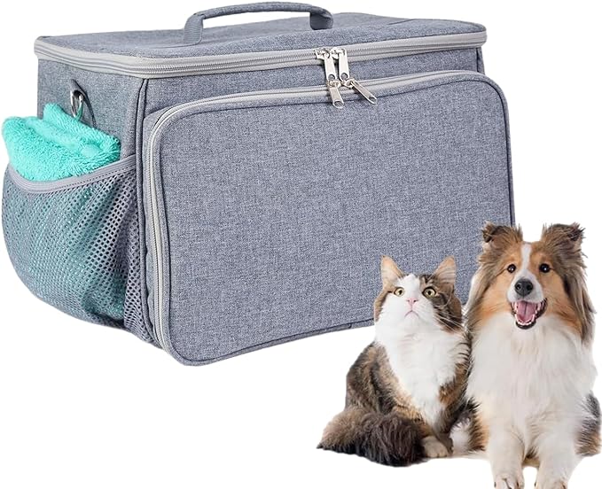Protective Tote Bag - Grooming Vacuum Storage Bag, Pet Grooming Supplies Organizer | Pet Grooming Transport Organizer