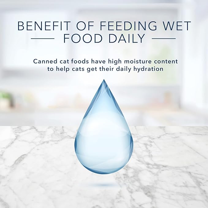 Blue Buffalo Tastefuls Natural Pate Wet Cat Food, Chicken Entrée 5.5-oz cans (Pack of 24)