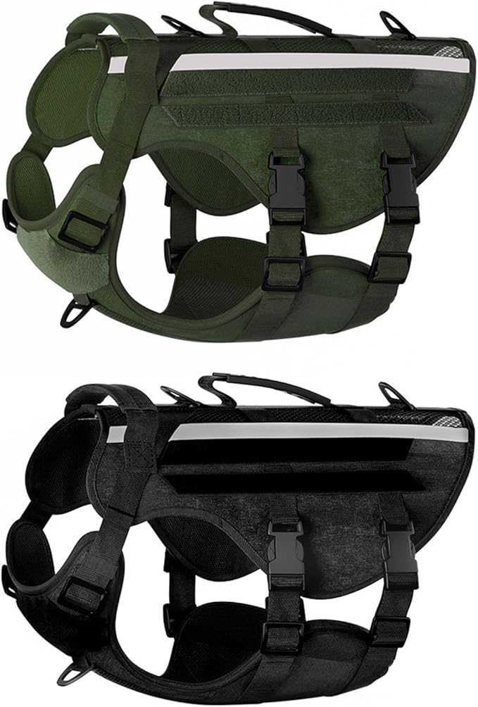 Dog Vest Harnesses Pet Strong Training Walking Swimming Supplies Soft Handle Training Vest Dog Harness with Handle for Large Dogs
