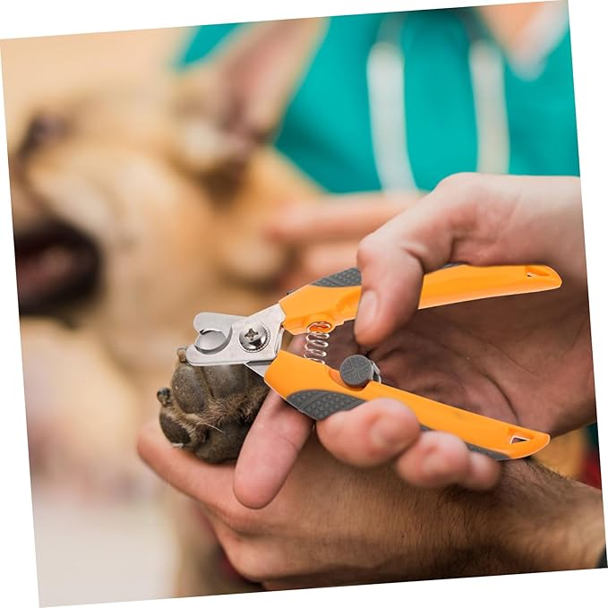 SUPVOX Portable Pet Nail Clipper for Cats Dogs Sturdy Non- Design Easy to Use for Breeds for Home Grooming and