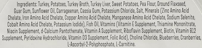 Whole Paws, Grain Free Wet Dog Food, Turkey & Sweet Potato Recipe, 3.5 Ounce