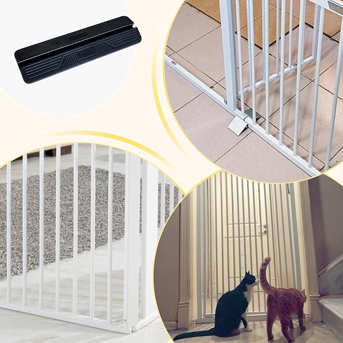 Dog Gate Door Fixator | Safety Pedal Gate Fixator Support Feet | Pet Supplies, Replacement Parts, Baby Dog Cat Doors Fences Accessories, Avoid Tripping