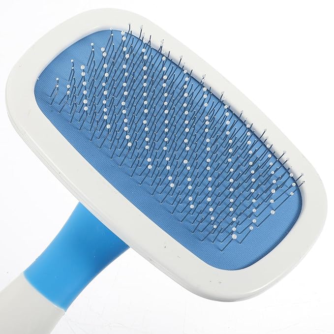 Happyyami 1Pc Pet Massage Comb Rotating Hair Detangling Tool for Cats Dogs Durable Grooming Brush for Comfortable Pet Care Easily Removes Hair Massages for Relaxation Random Color