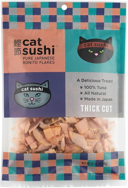 Cat Sushi Bonito Flakes, Thick Cut, 0.7 oz