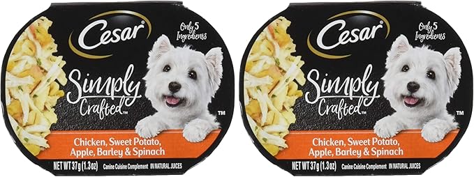 CHC SWT PT APLBRLSPN Wet Dog Food in Natural JUICES 1.3 OZ - 0023100122911 (Pack of 2)