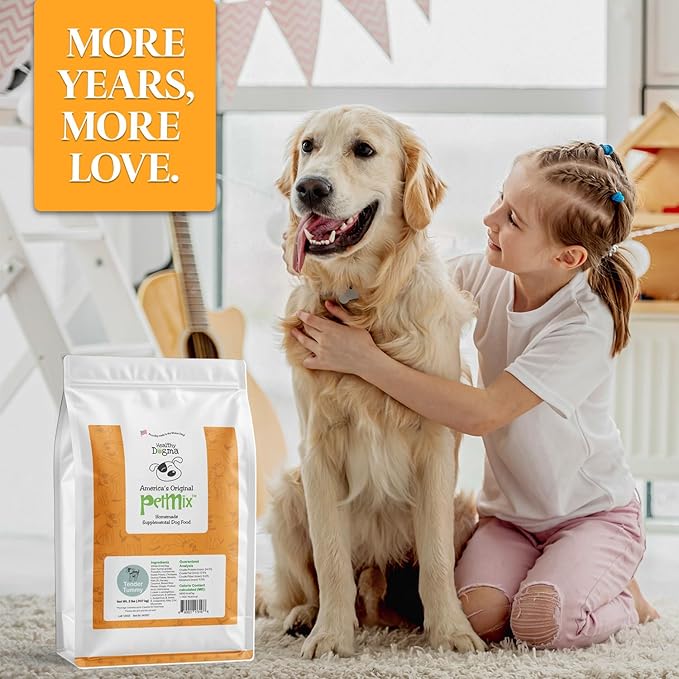 Healthy Dogma - PetMix Dehydrated Dog Food - Food for Dog Sensitive Stomach, Clean Ingredient Dog Meal - No Preservatives, Homemade Dog Food (Tender Tummy, 2 lbs)