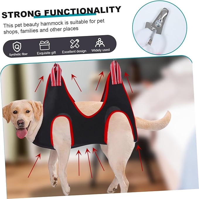 Pet Grooming Tools Set Nail Trimming Kit for Cats Dogs Grooming Hammock Accessory Comb Clipper File Easy to Use Random