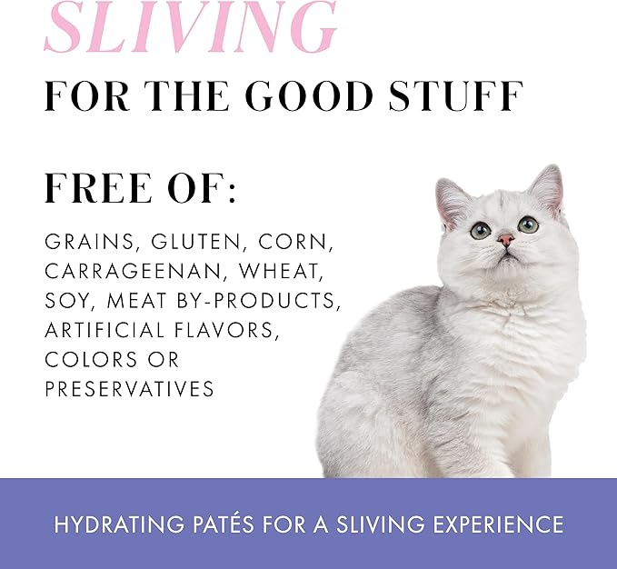 Weruva Paris Hilton Pamper Like Paris Natural Grain Free Wet Cat Food, Chicken and Beef Paté, 2.47oz Can (Pack of 12)