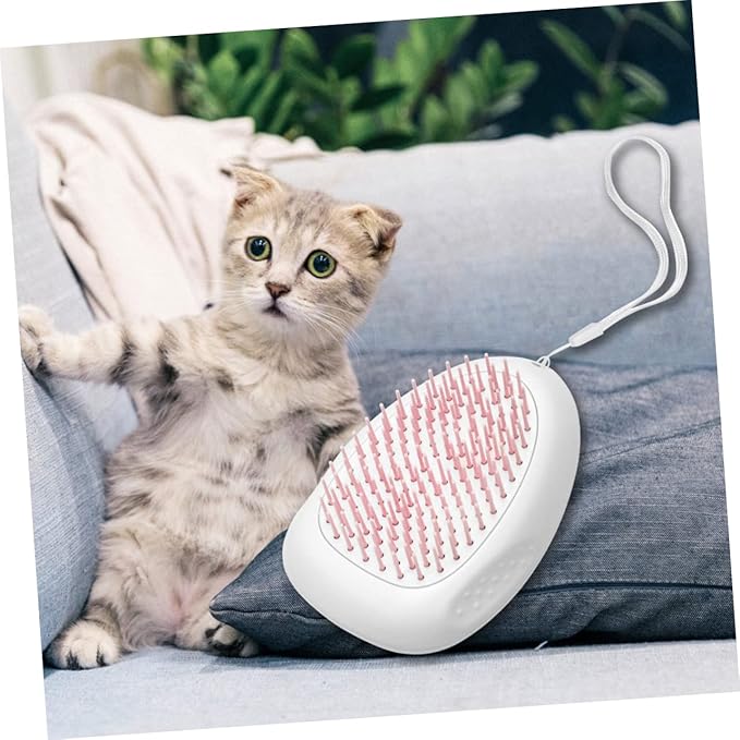 Balacoo Pet Grooming Kit: Abs Dog Cat Comb Hair Brush Tangle- Removal Tool Lanyard