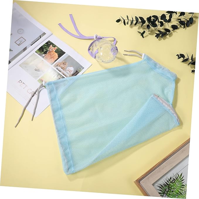 Cat Grooming Bag Muzzle Kitten Bathing Washing Bag Comfortable Net for Cats