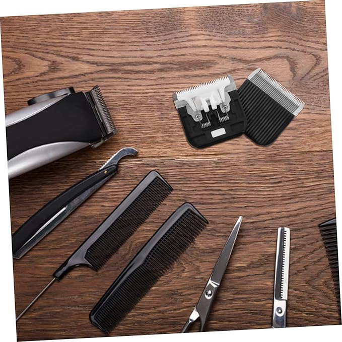 2pcs Dog Clipper Blades Replacement for Electric Pet Trimmers Removable Cutter Heads for Easy Use Compatible with Cat and Dog Grooming Kits Practical Grooming Accessories