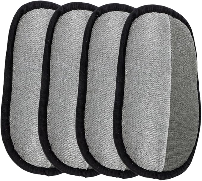 DECHOUS 4Pcs Double Sided Pet for Efficient Grooming Cat Dog Shedding Tool Versatile Cleaning Mitts for Furniture Clothes