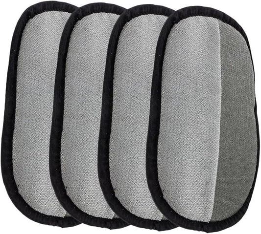 DECHOUS 4Pcs Double Sided Pet for Efficient Grooming Cat Dog Shedding Tool Versatile Cleaning Mitts for Furniture Clothes