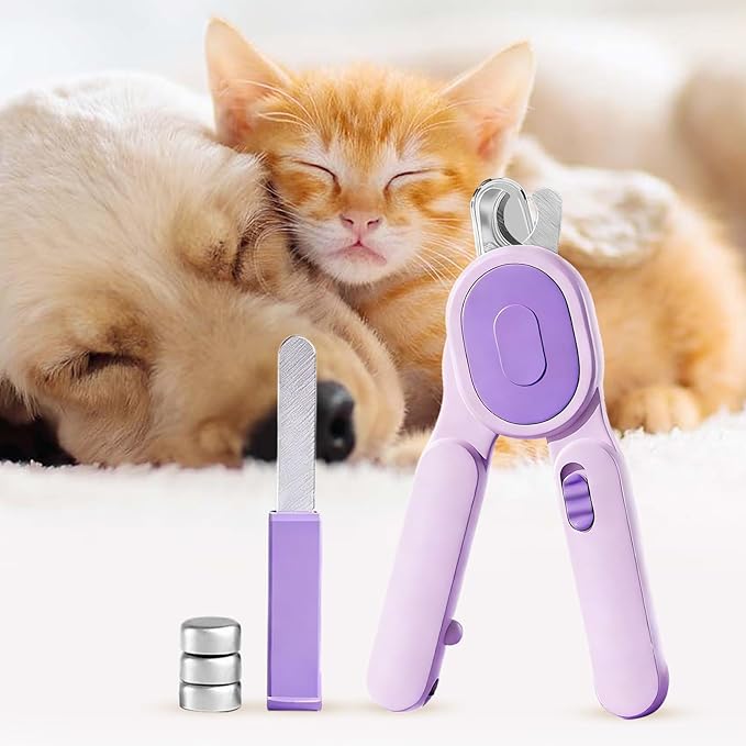 Puppy Nail Clippers | Heavy-Duty Animals Toenail Tool - Nail Clippers for Small Dogs - for Medium Large Breeds Puppy Kitten Animals Home Bathroom Shelter