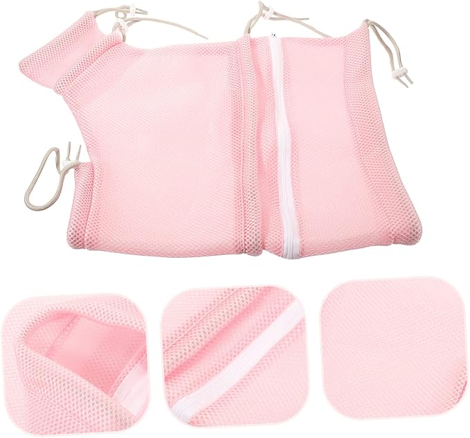 SUPVOX Cat Bathing Bag Adjustable Mesh Cat Wash Bag for Easy Grooming Nail Trimming for Stress Bathing and Drying