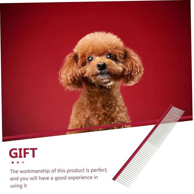 Portable Grooming Comb for Pets Pet Hair Comb for Dogs and Cats Grooming Tool for Long and Hair Non-slip Design for Easy Use Dog Supplies