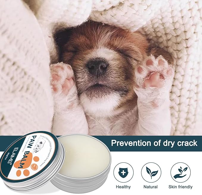 Paw Balm Protectant Cream for Moisturize Pet Paws (for Dogs and Cats)