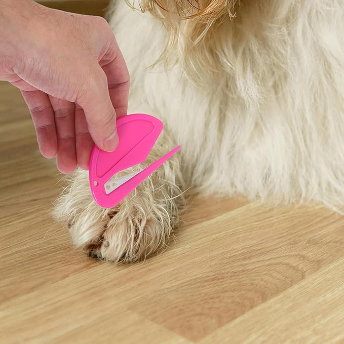 12pcs Dematting Comb for Cats: Dog Cat Detangling Brush - Matted Knotting Comb Home Grooming Supplies for Pet Hair Removal and Dematting