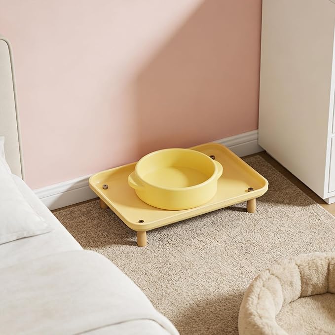 Raised Pet Feeder Stand Cat Dog Bowl Tray for Pet Supplies Food Dispenser