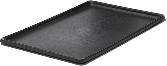 24 Inch Dog Cage Replacement Pan, Plastic Tray for Pet Crate Kennel, Easy-Clean Removable Floor Tray for Medium Dog Crates, Indoor Pet Supply Accessory, Gray, 22.84" x 16.66" x 1"