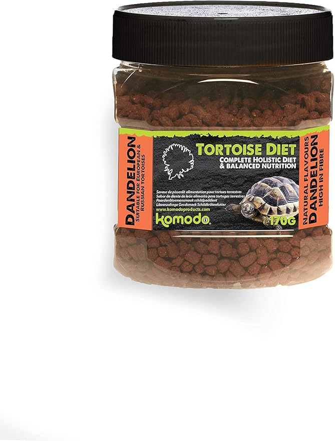 Komodo Complete Holistic Tortoise Diet, Dandelion, Tube,170 g