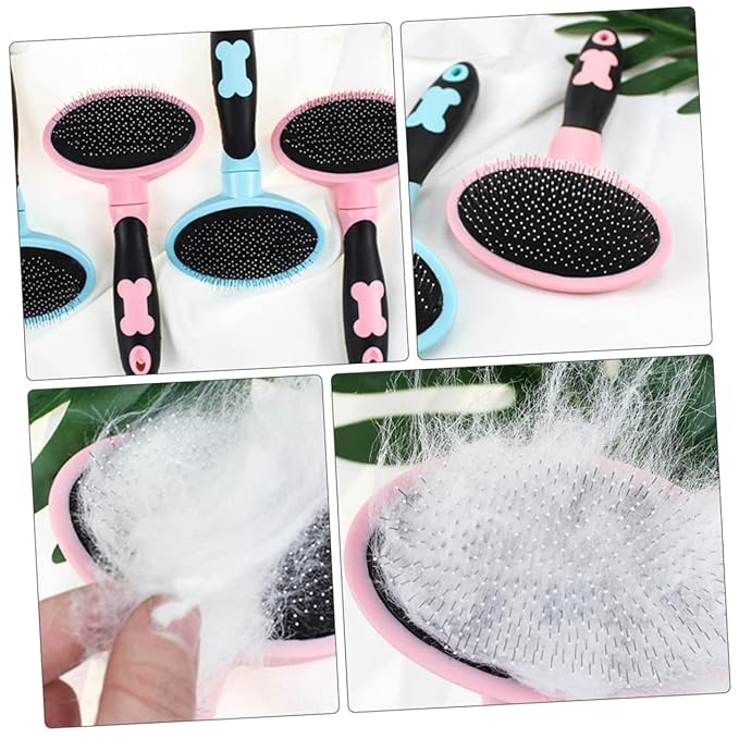 Slicker Brush for Cats Small Dogs Pet Grooming Tool Fine Craftsmanship Easy to Pet Supplies