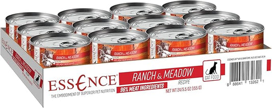 Essence CAT Ranch & Meadow Wet cat Food, 5.5oz, case of 24